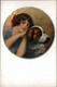 MONESTIER SIGNED 1910s POSTCARD - WOMAN & DOG - N.36/3 ( 2794) - Monestier, C.