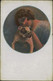 MONESTIER SIGNED 1910s POSTCARD - WOMAN & DOG - N.36/4 ( 2795) - Monestier, C.