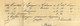 1833  NAVIGATION  NEGOCE MARITIME  BANQUE ST LOUIS  Sénégal NAVIRE LA NORA ARGENT PIASTRES Espagne & Portugal - Historische Dokumente