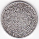 Maroc. 100  Francs AH 1372 - 1953. Mohammed V. En Argent , Y# 38 , Lec# 255 - Maroc
