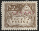 Pologne - Levant Polonais N° 10 MH Timbre De Pologne Surchargé Marque De Marchand Au Dos (H11) - Levant (Turkey)