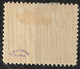 Pologne - Levant Polonais N° 12 MH Timbre De Pologne Surchargé Marque De Marchand Au Dos (H11) - Levant (Turquie)