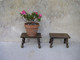 Tabouret Bas Porte-plantes. - Andere & Zonder Classificatie