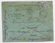 SAGE 15C SEUL LETTRE GEX AIN 15 FEVR 1901 POUR VERSOIX GENEVE + REEXP + VERSOIX SANS DATEUR FRONTALIER RARE - 1877-1920: Semi Modern Period