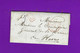 1846 LETTRE De Paris Bureau Central Pour Le Havre Marine Commissaire Général Marin Disparu  époux Lambert  New York - Historische Documenten