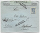 GRECE 25A SOLO LETTRE COVER 1916 TO SUISSE CENSURA - Lettres & Documents