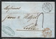 SUISSE PREPHIL.1862: LSC Du 17 Janvier De Büren (CAD) Pour Lille (France) Taxée  4 Décimes, CAD Rouge St Louis - ...-1845 Préphilatélie