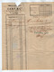 VP19.365 - 1866 - Lettre / Bordereau - Banque & Recouvrements CANY & Cie à TOULOUSE Pour LAVELANET - Banco & Caja De Ahorros