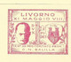Italie Italia Italy Lot 7 Cartolines Livorno Maggio Il Duce ( Repro ) - Livorno