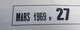 22-A REVUE RADIO-MODELISME  ELECTRONIQUE ANIMATION N°27 De MARS 1969 , TRES BON ETAT , COMPLET - Modelos R/C (teledirigidos)