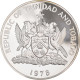 Monnaie, Trinité-et-Tobago, 10 Dollars, 1978, Franklin Mint, Proof, FDC - Trinité & Tobago