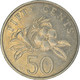 Monnaie, Singapour, 50 Cents, 1995 - Singapour
