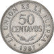 Monnaie, Bolivie, 50 Centavos, 1987 - Bolivia