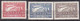 P5958 - GRECE GREECE AERIENNE Yv N°5/7 ** ZEPPELIN - Unused Stamps