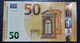 50 EURO S039H5 Italy Lagarde Serie SA Ch 91 Perfect UNC - 50 Euro