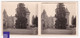 Château De Busset - Allier 1940s Photo Stéréoscopique 12,8x5,8cm Près Vichy Famille Bourbon-Busset A70-58 - Stereoscopio