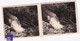 Cascade Sur La Credogne 1940s Photo Stéréoscopique 12,8x5,8cm Puy De Dôme Vers Guillaume Châteldon A70-63 - Photos Stéréoscopiques