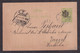 SERBIA - Stationery Sent From Beograd To Zagreb 1903 / 2 Scans - Servië
