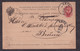RUSSIA - Old Stationery Sent To Brunn 1891 / 2 Scans - Andere & Zonder Classificatie
