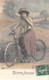 Delcampe - ¤¤  -  Lot De 5 Cartes Fantaisies  -  Vélos           -  ¤¤ - Other & Unclassified