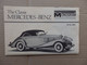 Plan De Maquette Voiture Mercedes-Benz 1/24 Scale 1939 Supercharges 540-K - Altri & Non Classificati