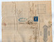 VP19.373 - 1860 - Lettre / Bordereau - Banque J. ROUCH à BEZIERS Pour SAINT - PONS - Banco & Caja De Ahorros