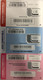 USA : SIM KIT With  3 GSM Chip Cards :   AT&T + VERIZON + T_MOBILE  Blue Circles   (similar As Pictured) - Cartes à Puce