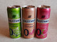 RUSSIA... LOT OF 3  CANS..330ml. BALTIKA 0..NON-ALCOHOLIC..RASPBERRIES..LIME..GRAPEFRUIT - Cannettes