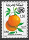 Timbre Taxe : Orange Surchargée 1.50 / 0.05 : N°71A Chez YT Et N°47 Chez Michel. (RRR) - Marocco (1956-...)