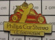 811h Pin's Pins / Beau Et Rare : THEME MUSIQUE / PHILIPS CAR STEREO LE SON PASSION - Musique