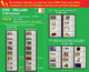 EIRE Ireland ATM Stamps PART IV * 2018-2020 MNH * Frama Klussendorf Soar Distributeur Vending Machine Kiosk - Frankeervignetten (Frama)