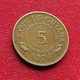 Guyana 5 Cents 1974 KM# 32 Lt 514 *V2T Guiana - Guyana