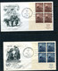 USA 1953 UN 8 FDC Covers Stamps In Blocks Of 4  12663 - Briefe U. Dokumente