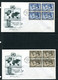 USA 1953 UN 8 FDC Covers Stamps In Blocks Of 4  12663 - Covers & Documents