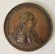 Carolus IV Di Spagna - Rara E Bella Medaglia Di Bronzo Del 1796, Retro I Sovrani Fanno Voti Per Il Figlio Ferdinando. - Royaux/De Noblesse