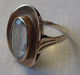 Dekorativer 333er Gold Ring Mit Großem Blauem Schmuckstein (112471) - Rings