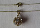 Hochwertige Damenkette Kette Aus 333er Gold Mit Zirkonia Kugelanhänger (153143) - Colliers/Chaînes