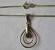 Elegante Damenkette Kette Aus 333er Gold Mit Schmucksteinanhänger (153151) - Necklaces/Chains