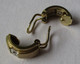 Elegante 333er Gold Ohrringe Ohrklipser Mit Klarem Edelstein (121455) - Earrings