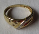 Hochwertiger 585er Gold Ring Mit 11 Diamanten Besetzt (153131) - Ring