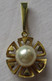 Wunderbarer Kettenanhänger 585er Gold Mit Perle (135004) - Necklaces/Chains