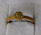 Goldring 375 Gold Weißgold Diamant Brillant Verlobungsring Blüte (129059) - Anelli