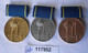 3 X DDR Medaillen Für Leistungen Im Bauwesen Gold Silber Bronze (117952) - RDA
