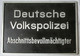 DDR Volkspolizei Polizei Schild Abschnittsbevollmächtigter Original VP (113661) - RDA