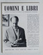 08388 Uomini E Libri N. 19 - Edizioni Effe Emme 1968 - Critique