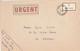 Affranchissement Pour Paquet Poste URGENT 2.750 KILO Le 12 9 1968 Pour La France N)°20 SEUL - Fictifs