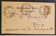 Kaiserreich 1890, Postkarte 2Kr, STANISLAU BAHNHOF Gelaufen ALSERGRUND WIEN - Covers & Documents