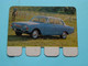 FORD TAUNUS 17 M - TS - Coll. N° 46 NL/FR ( Plaquette C O O P - Voir Photo - IFA Metal Paris ) ! - Plaques En Tôle (après 1960)