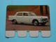 PEUGEOT 404 - Coll. N° 49 NL/FR ( Plaquette C O O P - Voir Photo - IFA Metal Paris ) ! - Placas En Aluminio (desde 1961)