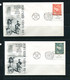 USA 1958 9 FDC Covers  New York Office  12671 - Lettres & Documents